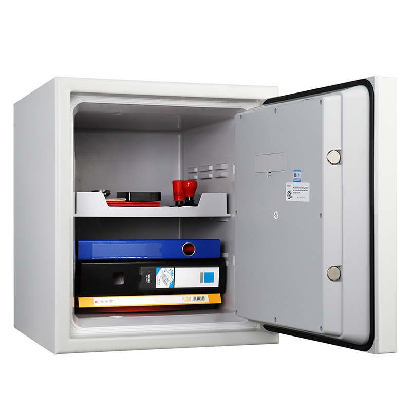 Medium Fireproof safe Model 3175SD with digital lock in white color open